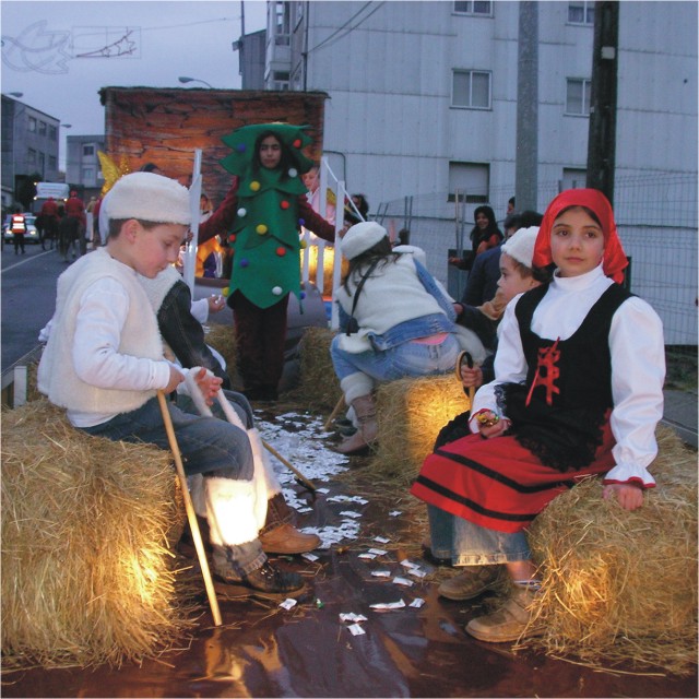 Cabalgata de Reyes en Arzúa