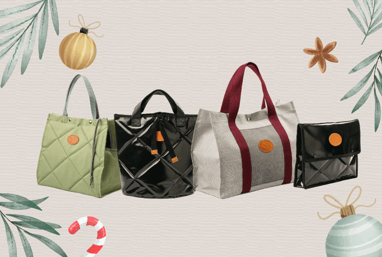 Descubre nuestro nuevo catálogo de bolsas con materiales reciclados. El regalo perfecto para estas Navidades