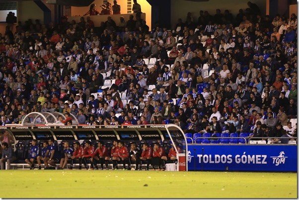 Estamos en Riazor con el Depor!