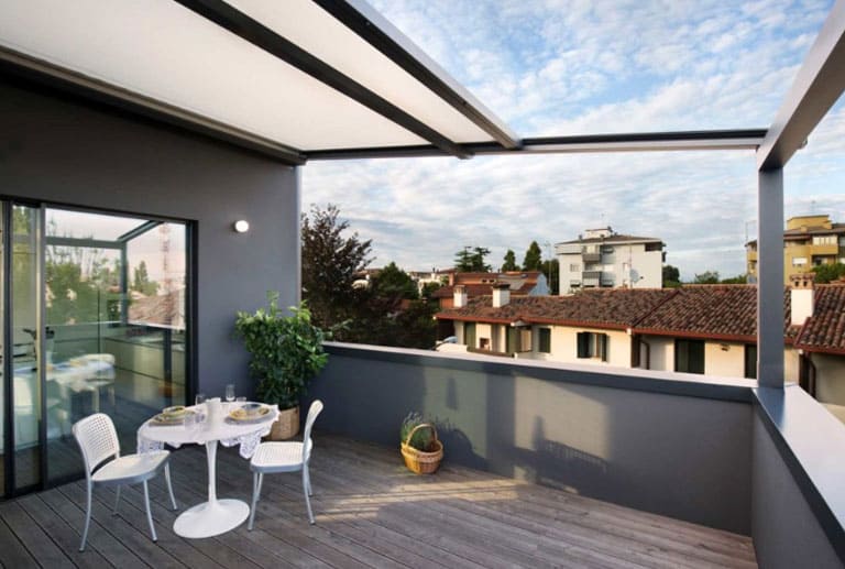 ¿Tienes grandes vistas? Necesitas un toldo plano