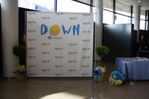 Lona en impresión digital para Down Galicia